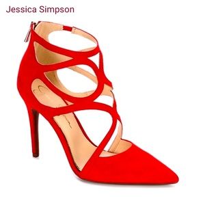 Jessica Simpson Red Heels 👠